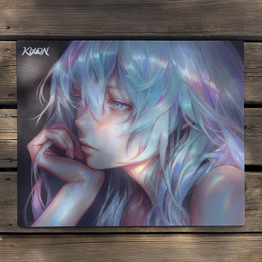 PRE-ORDER] Shiro Niji Glass Mousepad — HAKANAI #000 – LETHAL.GG