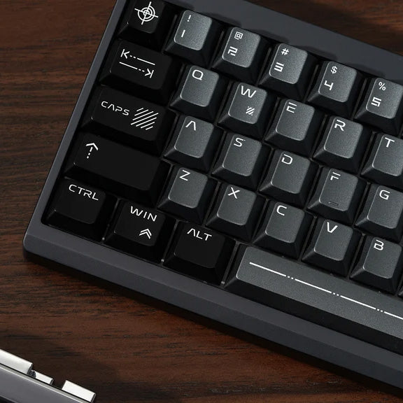MCAPS Aluminum Keycaps [Tactical Gray] Addon Kit