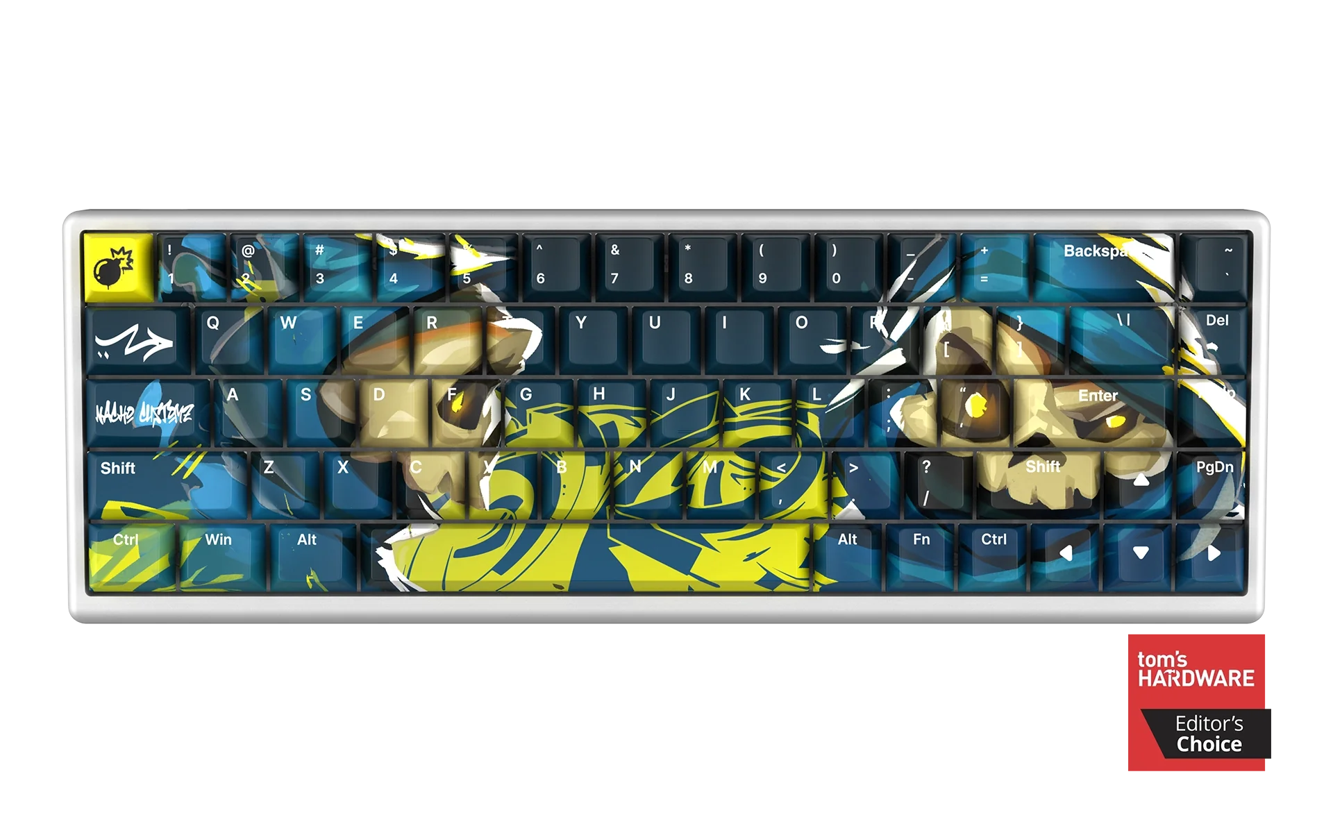 Polar 65 Keyboard - Calabera Edition by Nacho Customz