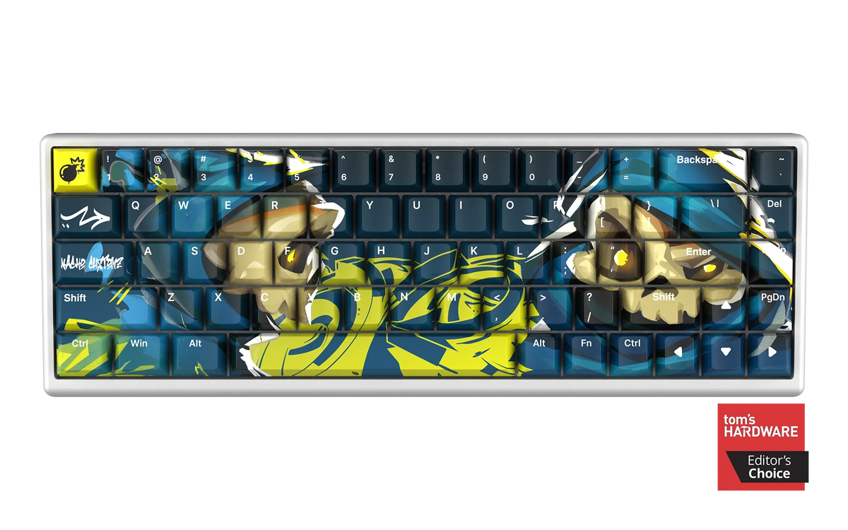 Polar 65 Keyboard - Calabera Edition by Nacho Customz