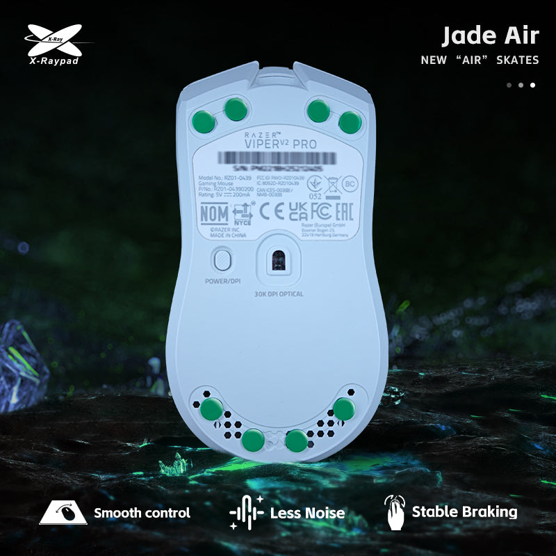 Jade AIR Skates - DIY Dots (Green)