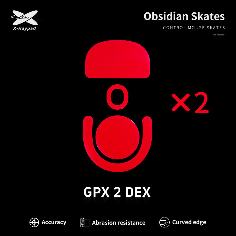 Obsidian Control Skates - Logitech G Pro X Superlight 2 DEX