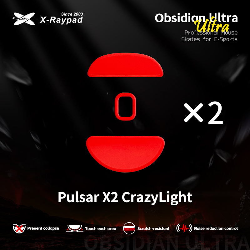 Obsidian ULTRA Skates - Pulsar X2 CrazyLight