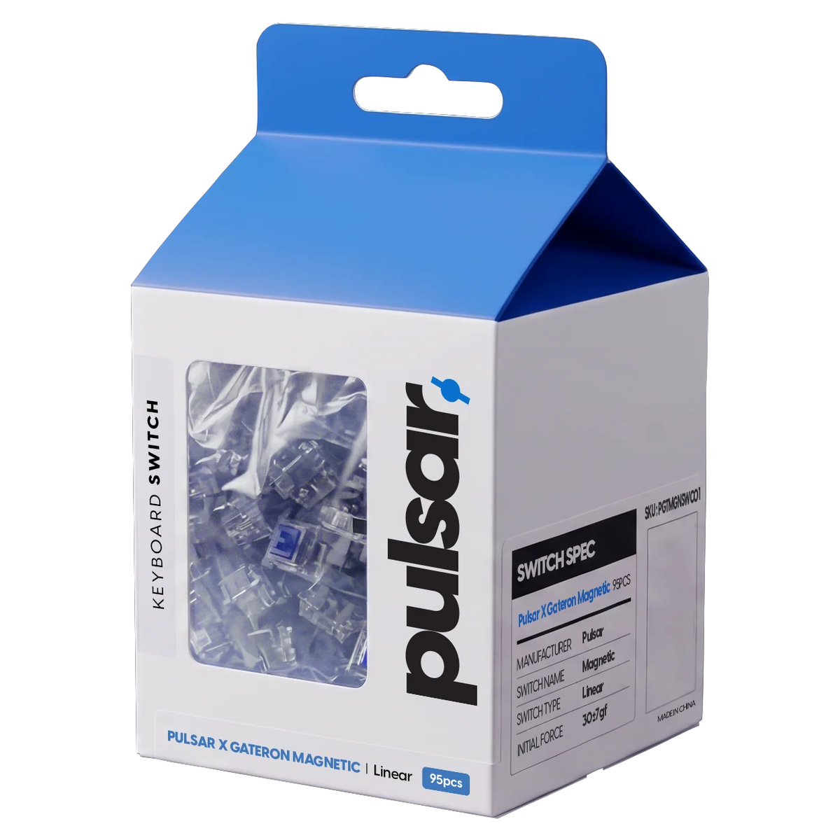 Pulsar x Gateron Magnetic Switches (95 pcs)