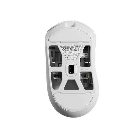 Pulsar X3 CrazyLight Mini Gaming Mouse - Uyuni White (OPEN BOX)