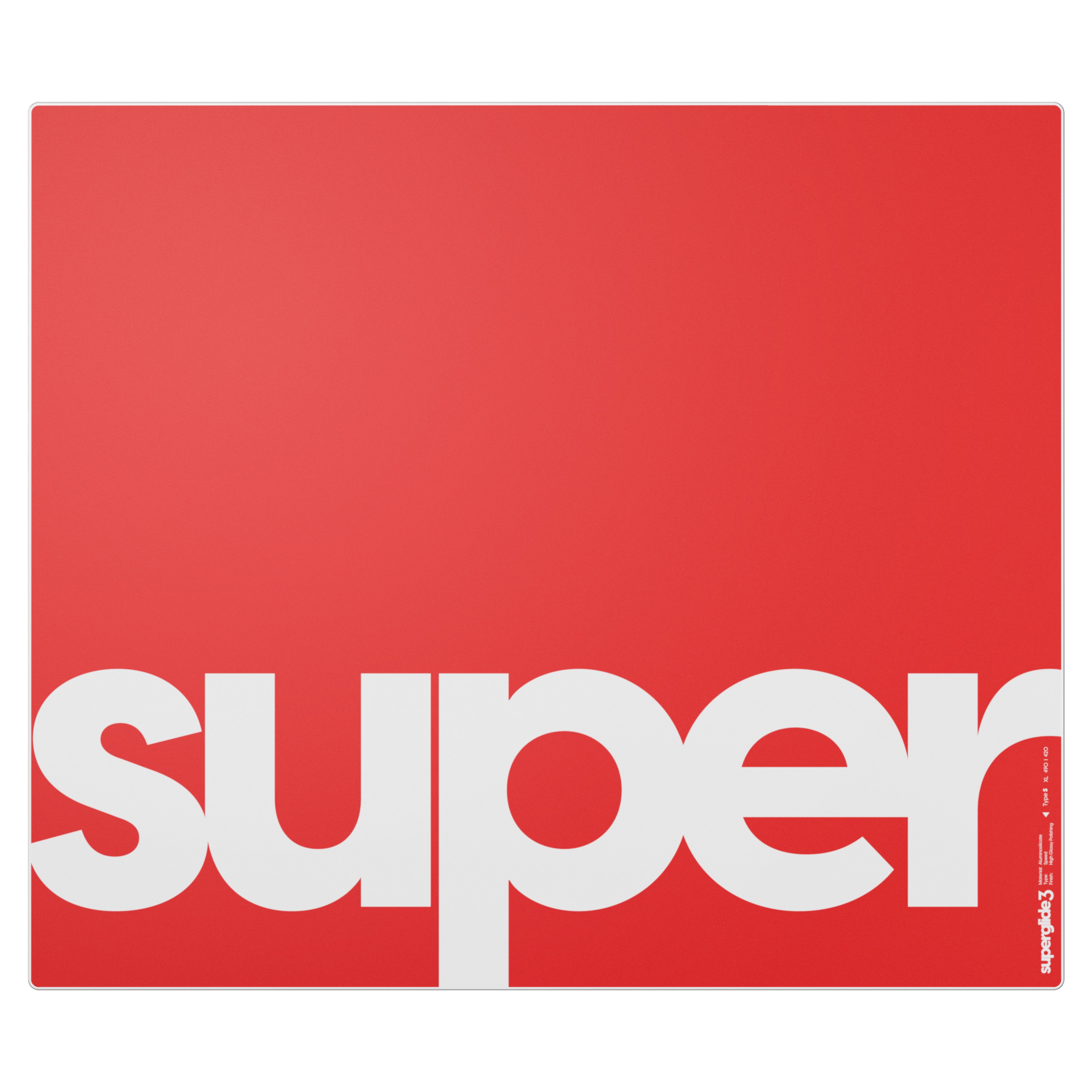 Superglide3 Glass Mousepad - Type S