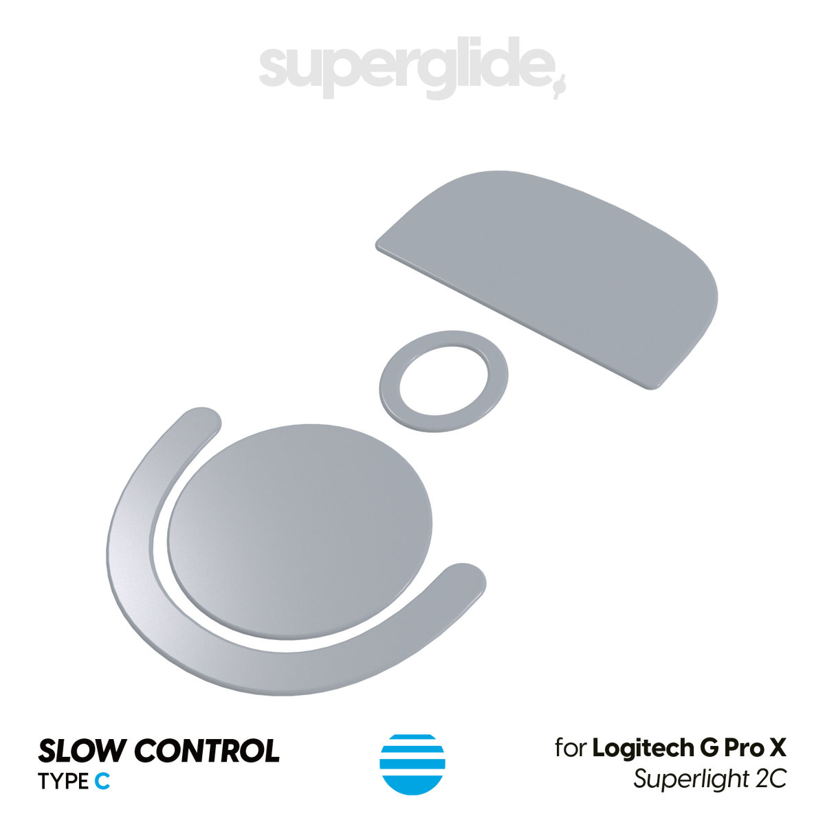 PTFE Type-C (CONTROL) for Logitech G PRO X Superlight 2C