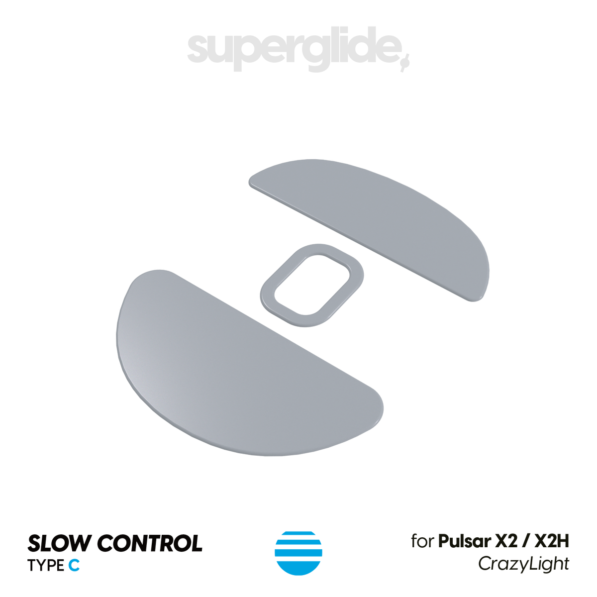 PTFE Type-C (CONTROL) for Pulsar X2 / X2H CrazyLight