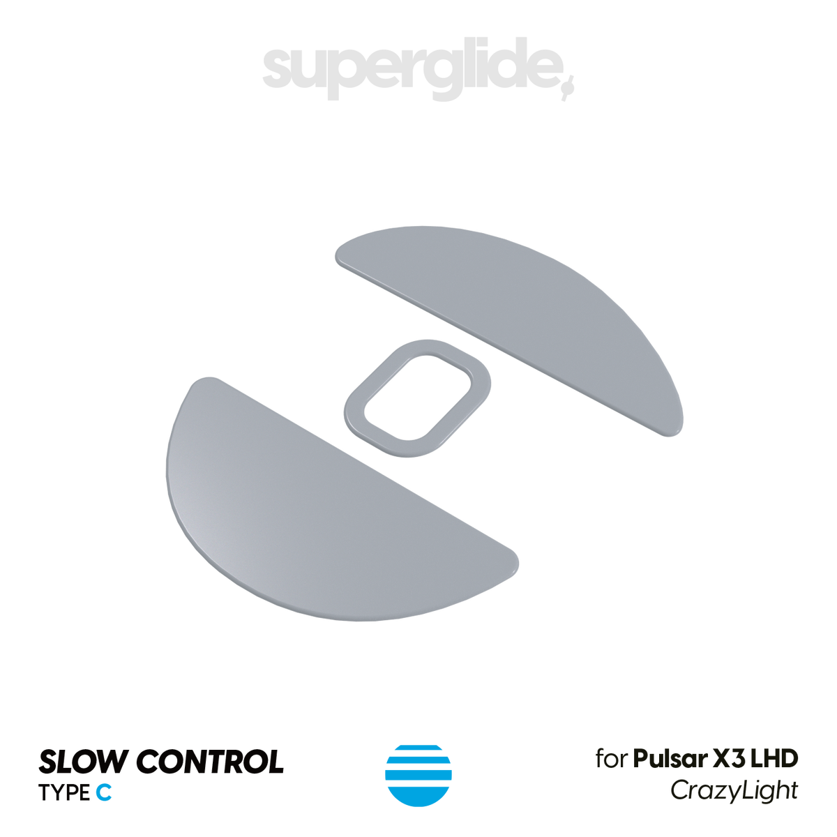 PTFE Type-C (CONTROL) for Pulsar X3 LHD CrazyLight