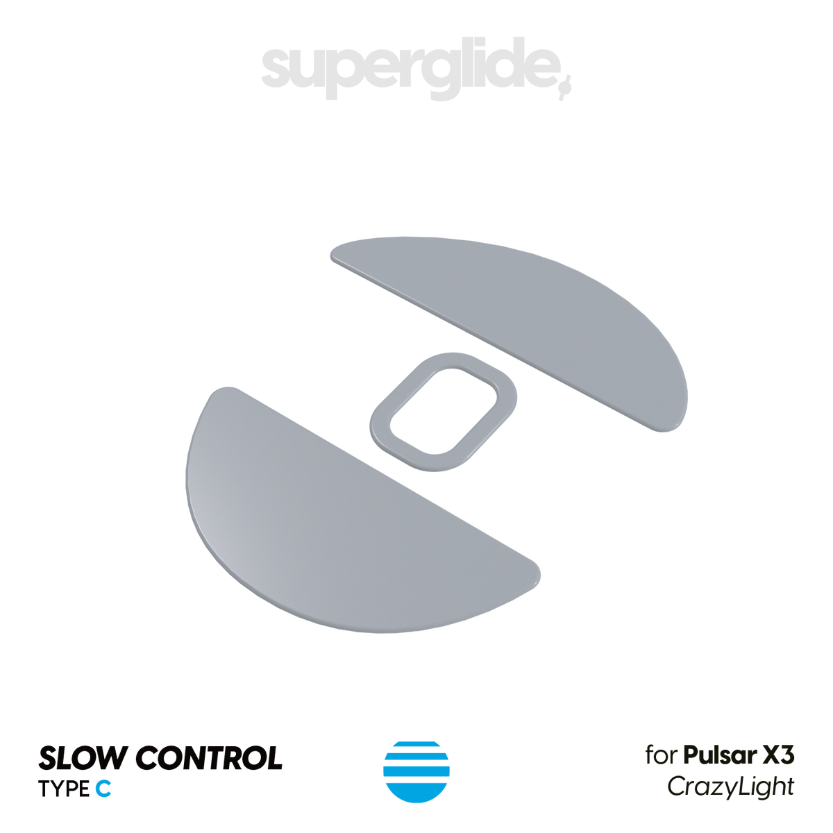 PTFE Type-C (CONTROL) for Pulsar X3 CrazyLight