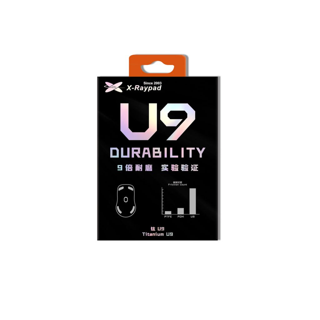 Titanium U9 - Air Dot Skates 6.5mm (orange)