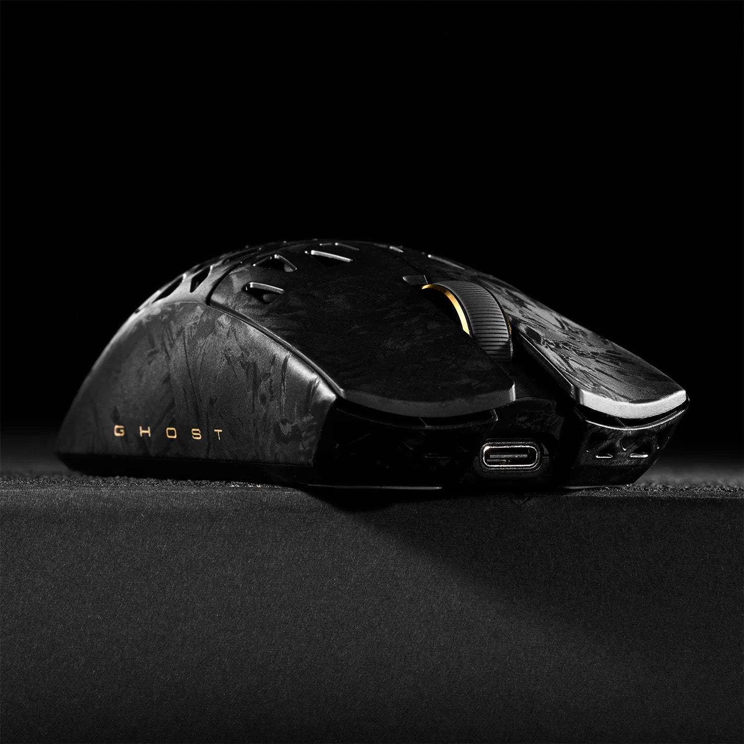GHOST Ultimate Hollow Carbon Fiber Wireless Gaming Mouse