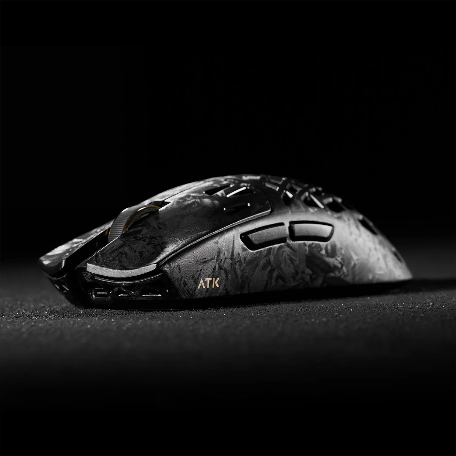 GHOST Ultimate Hollow Carbon Fiber Wireless Gaming Mouse