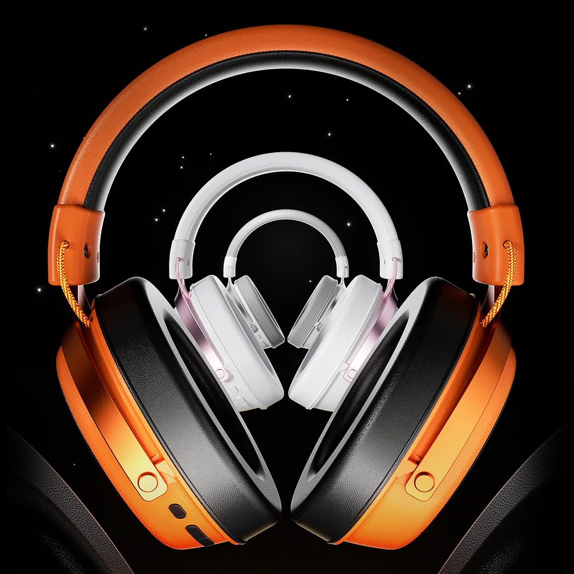 Neptune N9 Ultra Gaming Wireless Headset [Stellar Orange]