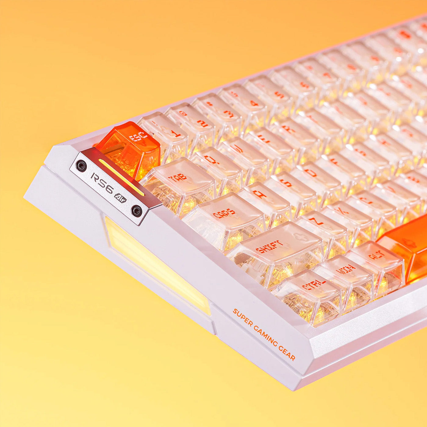 RS6 Air Hall Effect Keyboard [White]