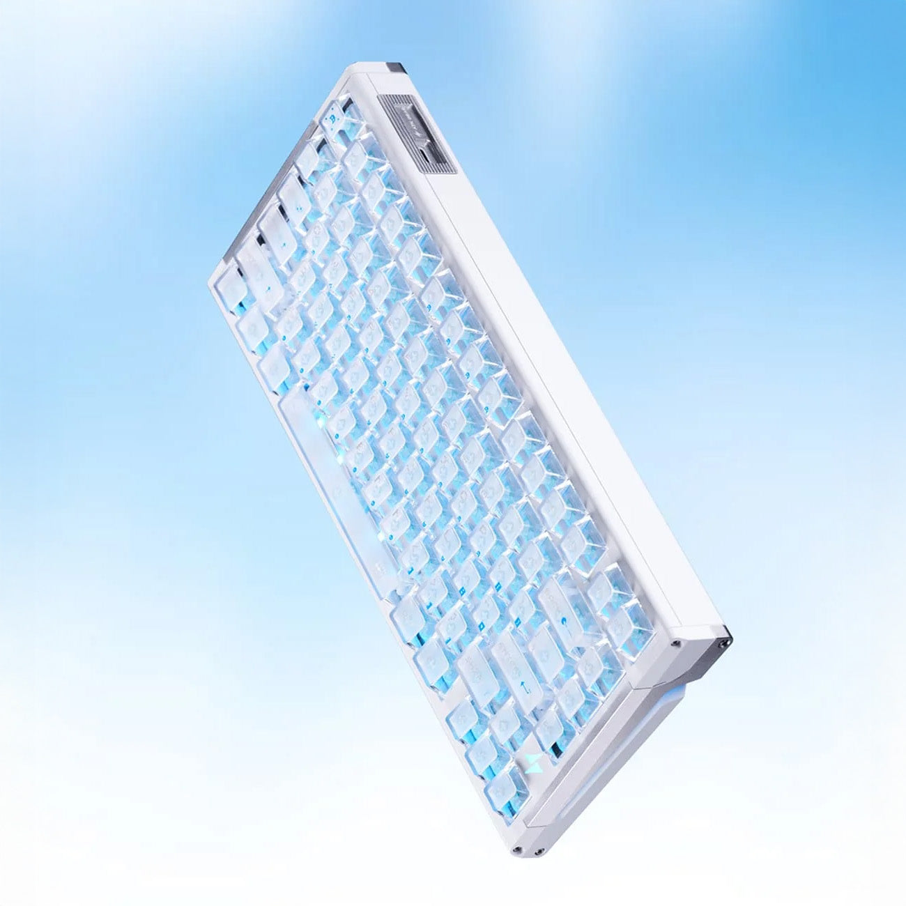 RS7 V2 Aluminum Hall Effect Keyboard [Silver Edge]