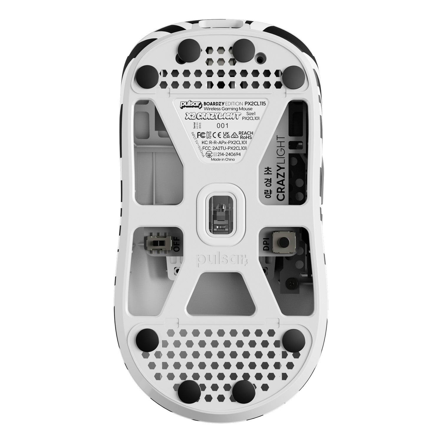 X2 CrazyLight Mini Boardzy Edition – Lethal Gaming Gear