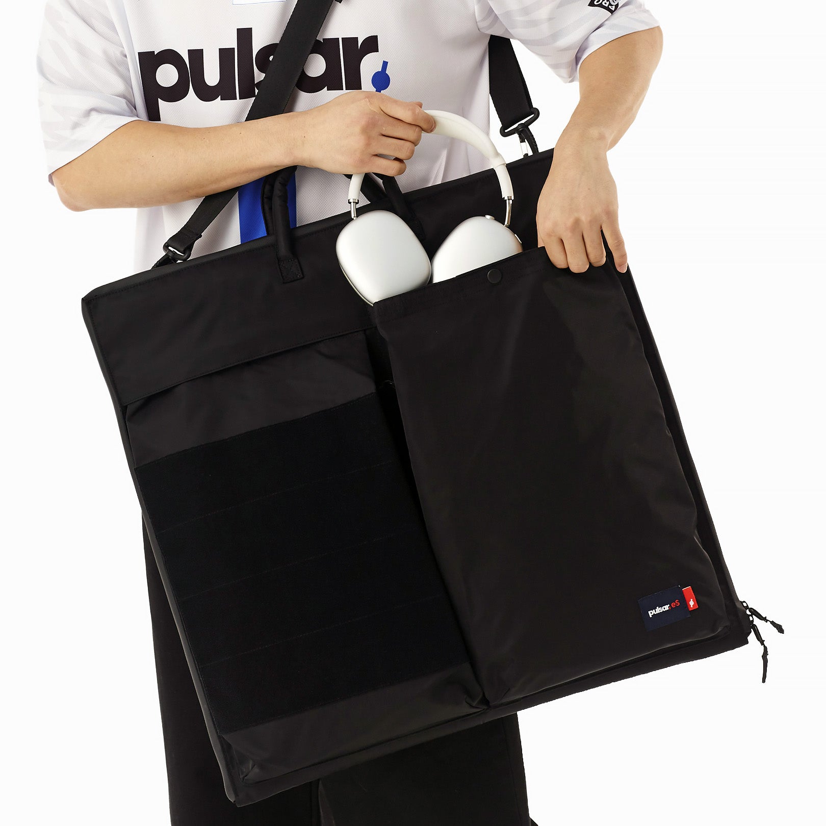 Mouse Pad & eSports Gear Carrying Bag [Black]