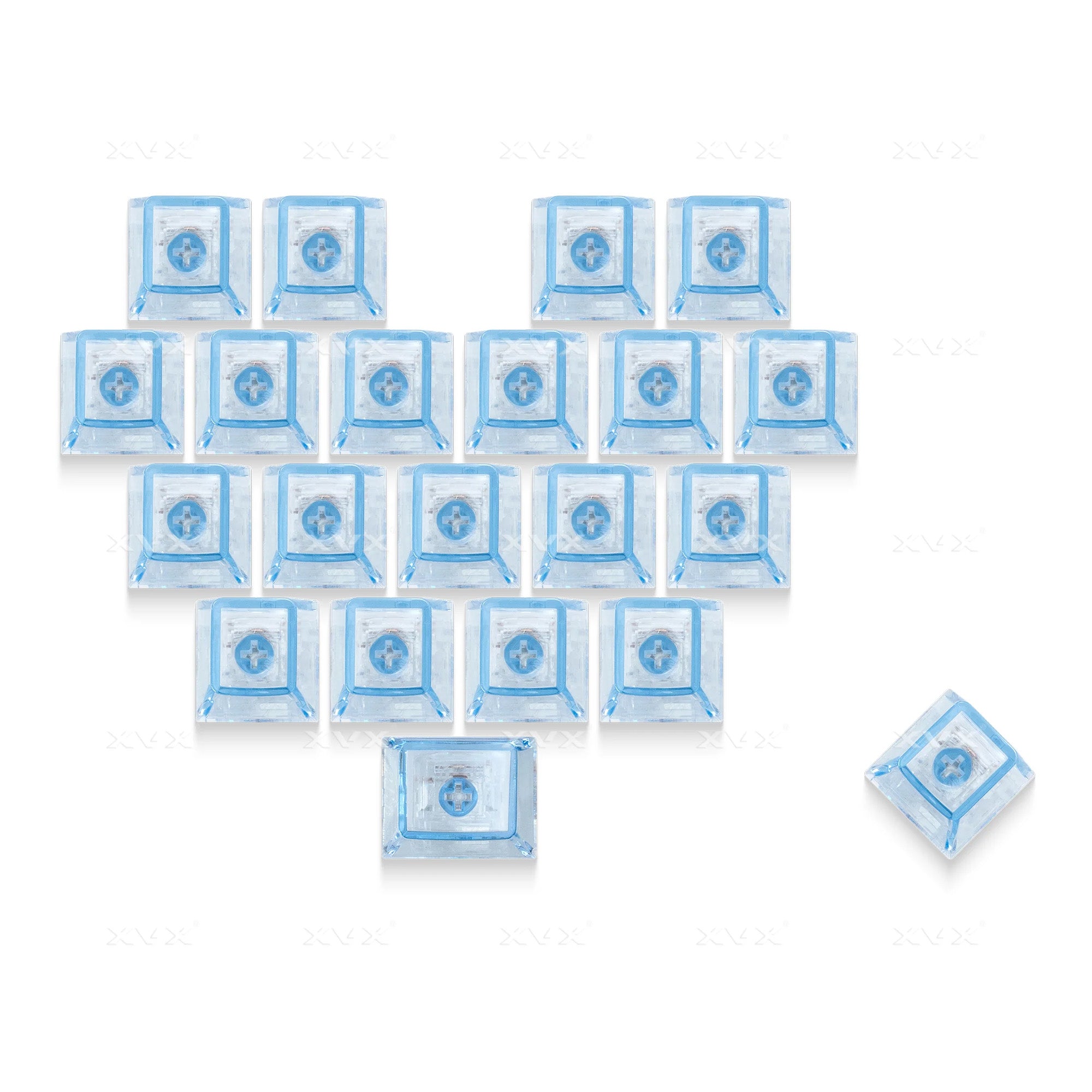 Fizz Heart Series 21-Key Set