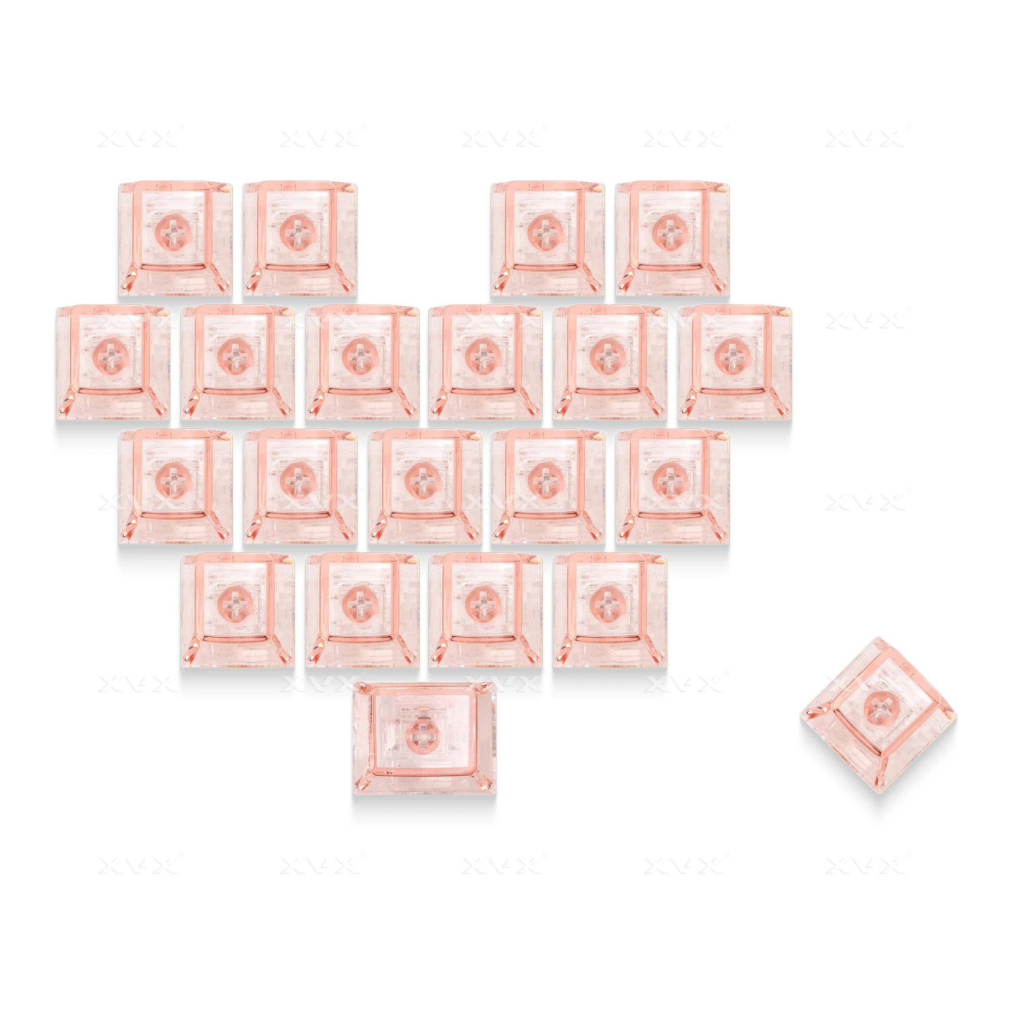 Fizz Heart Series 21-Key Set