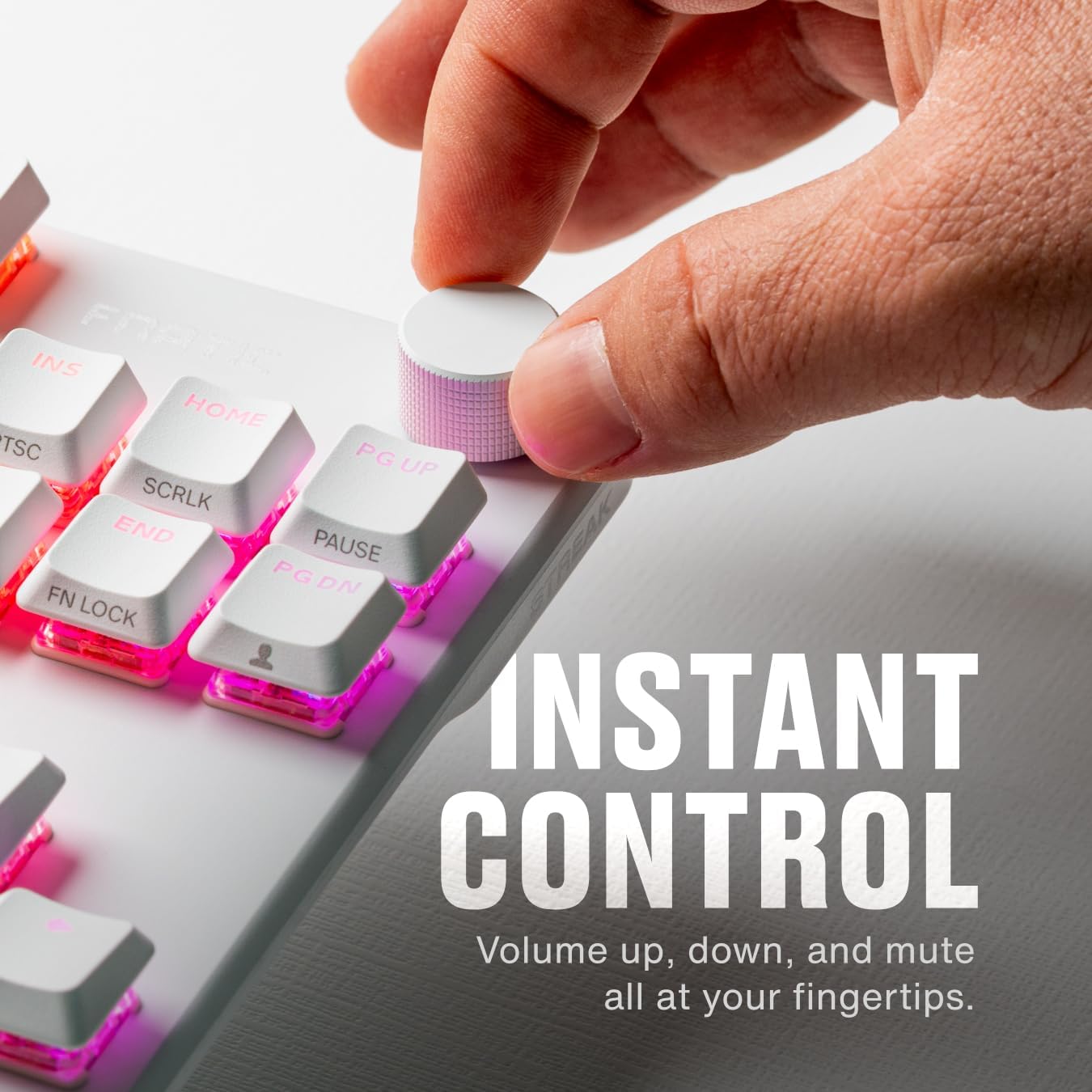 Fnatic Streak80 LP - 80% TKL Low Profile Mechanical Gaming Keyboard