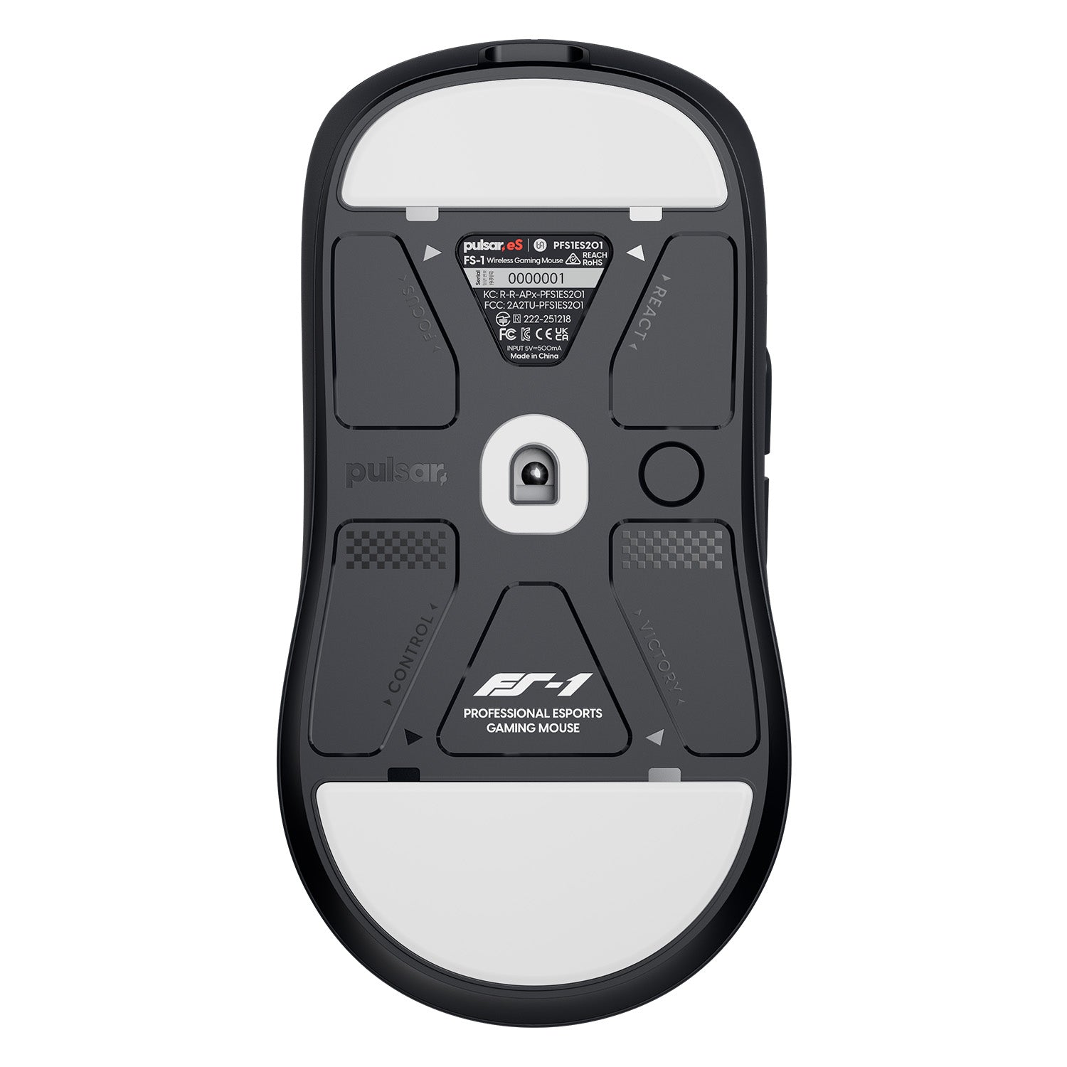 マウス・トラックボール pulsar es fs-1 Pulsar eS FS-1 8K Wireless Gaming Mouse developed with VAXEE