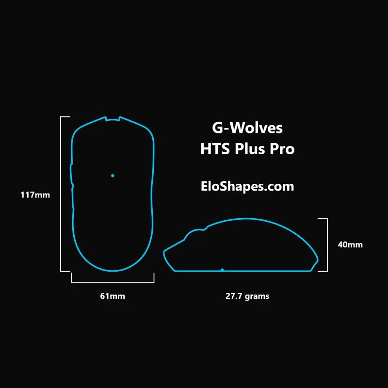 HTS Plus Pro 8K Wireless Gaming Mouse
