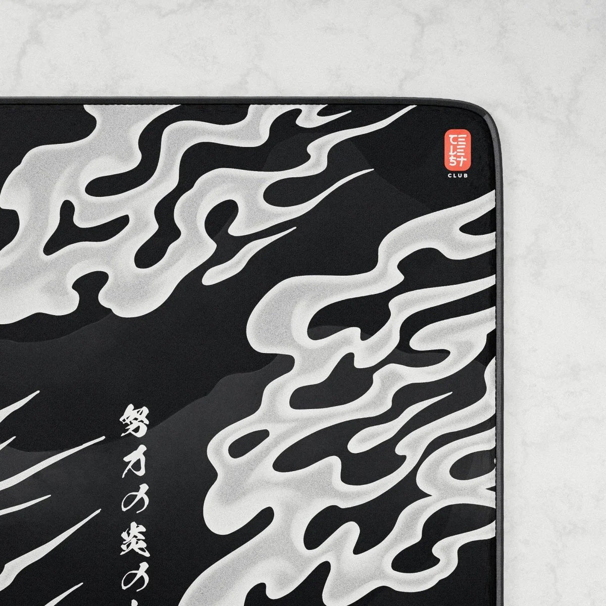 JX2 [White Flames] eSports Cloth Mousepad