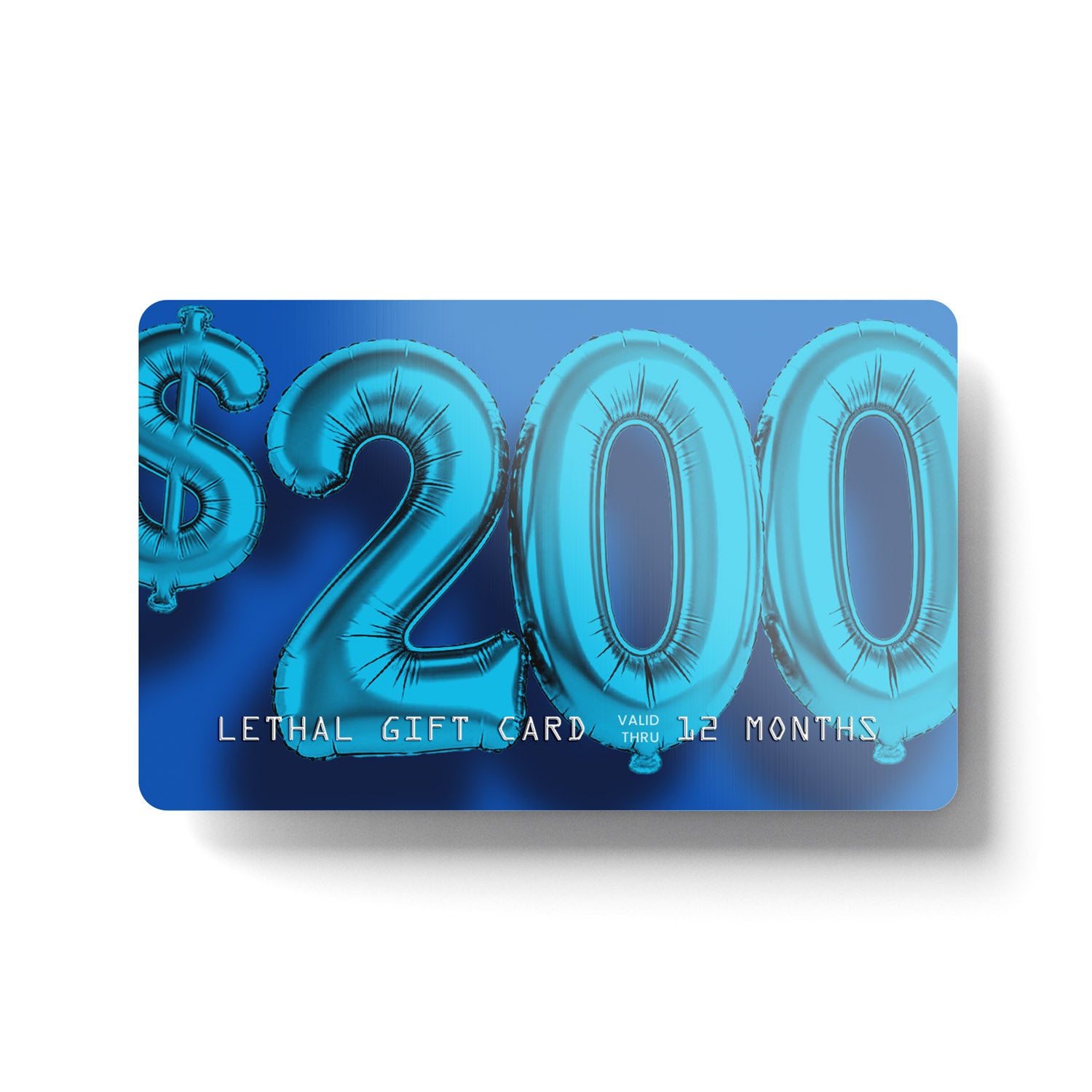 Lethal Christmas Gift Card