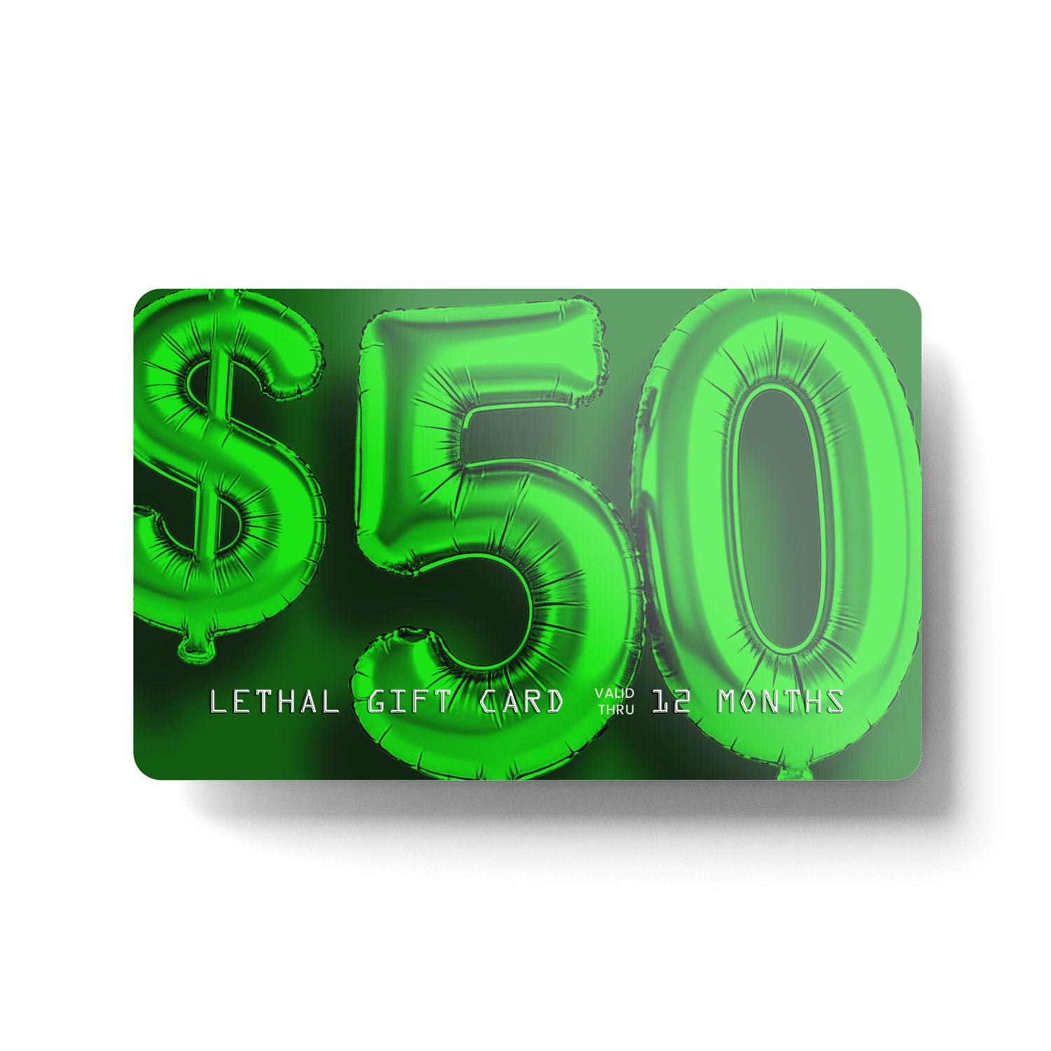 Lethal Christmas Gift Card