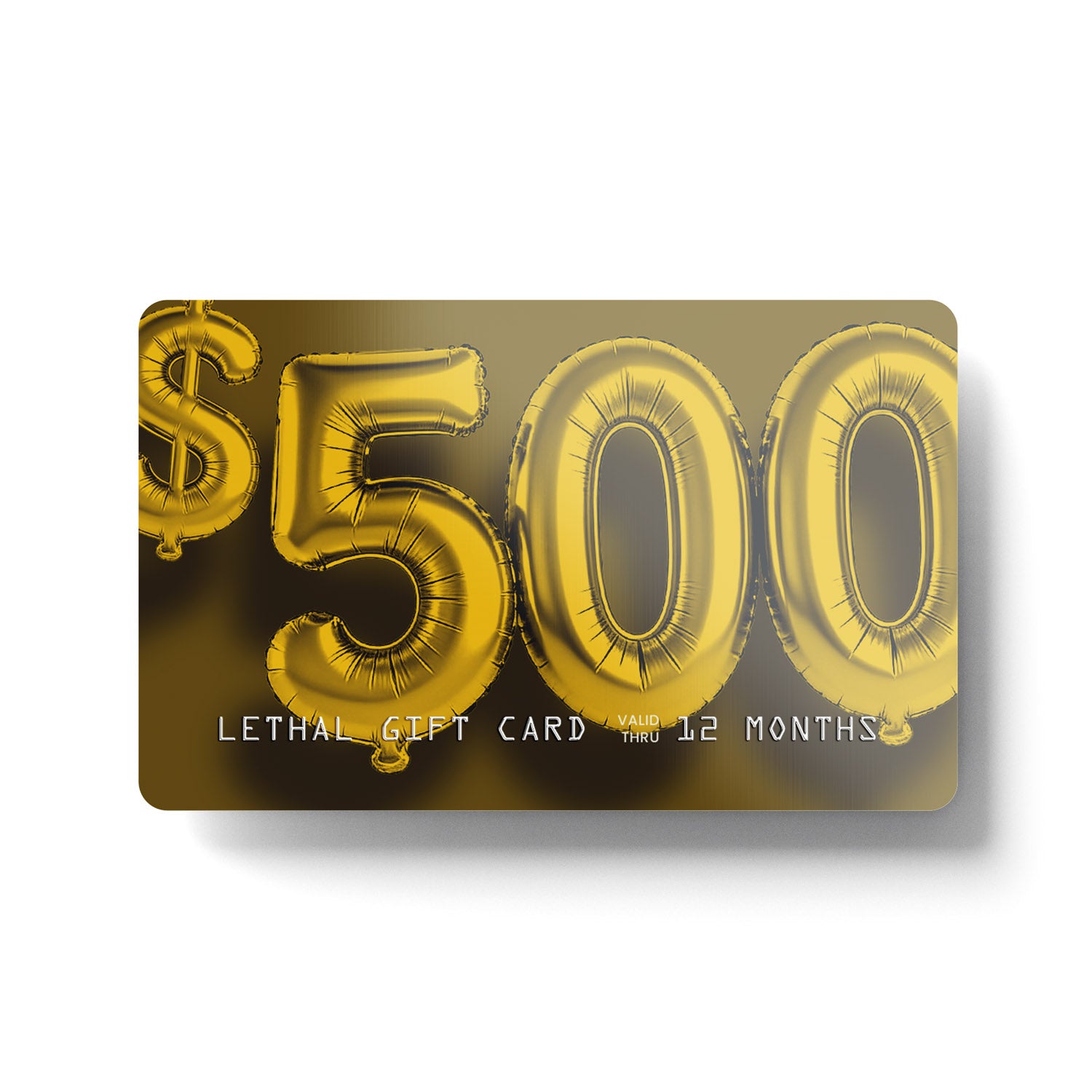 Lethal Christmas Gift Card