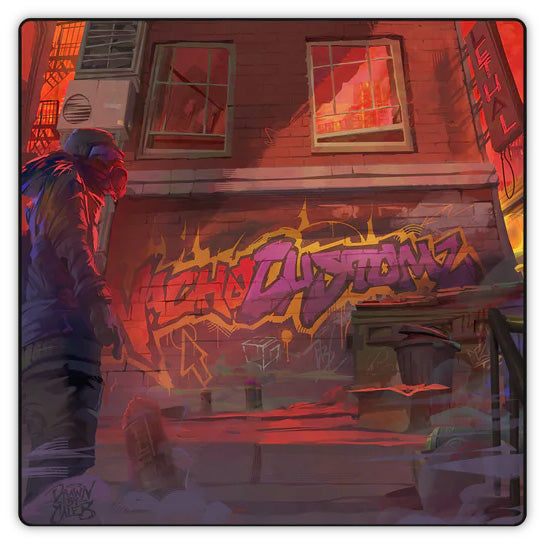 Saturn - Graffiti by NachoCustomz Limited Edition Mousepad