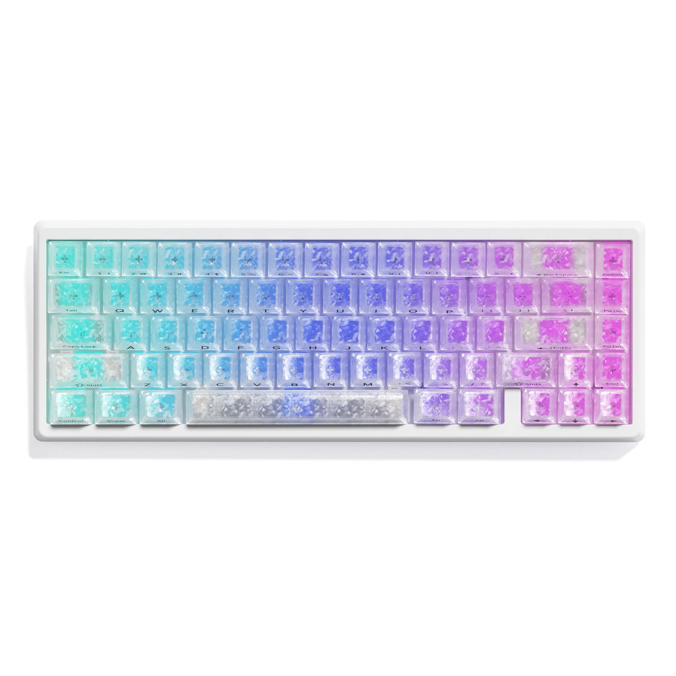 M67 JadeStone Forged Carbon Mechanical Keyboard [Clear]