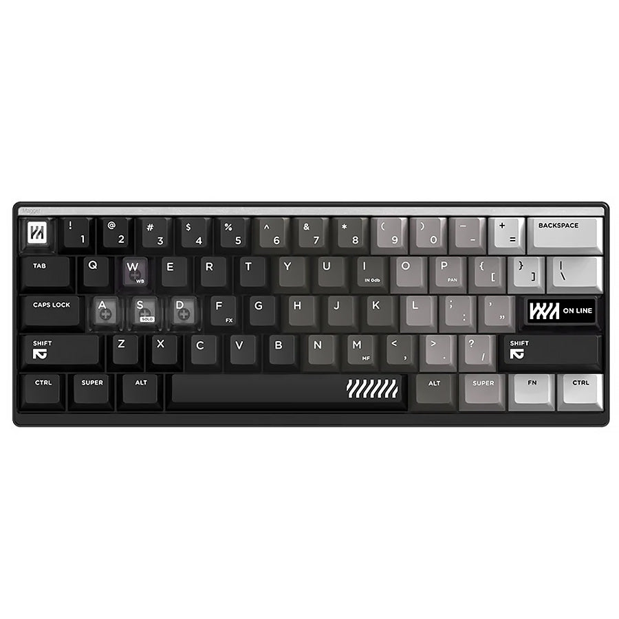 Luminkey75 V2 HE [Carbon Black] 75% Magnetic Gaming Keyboard