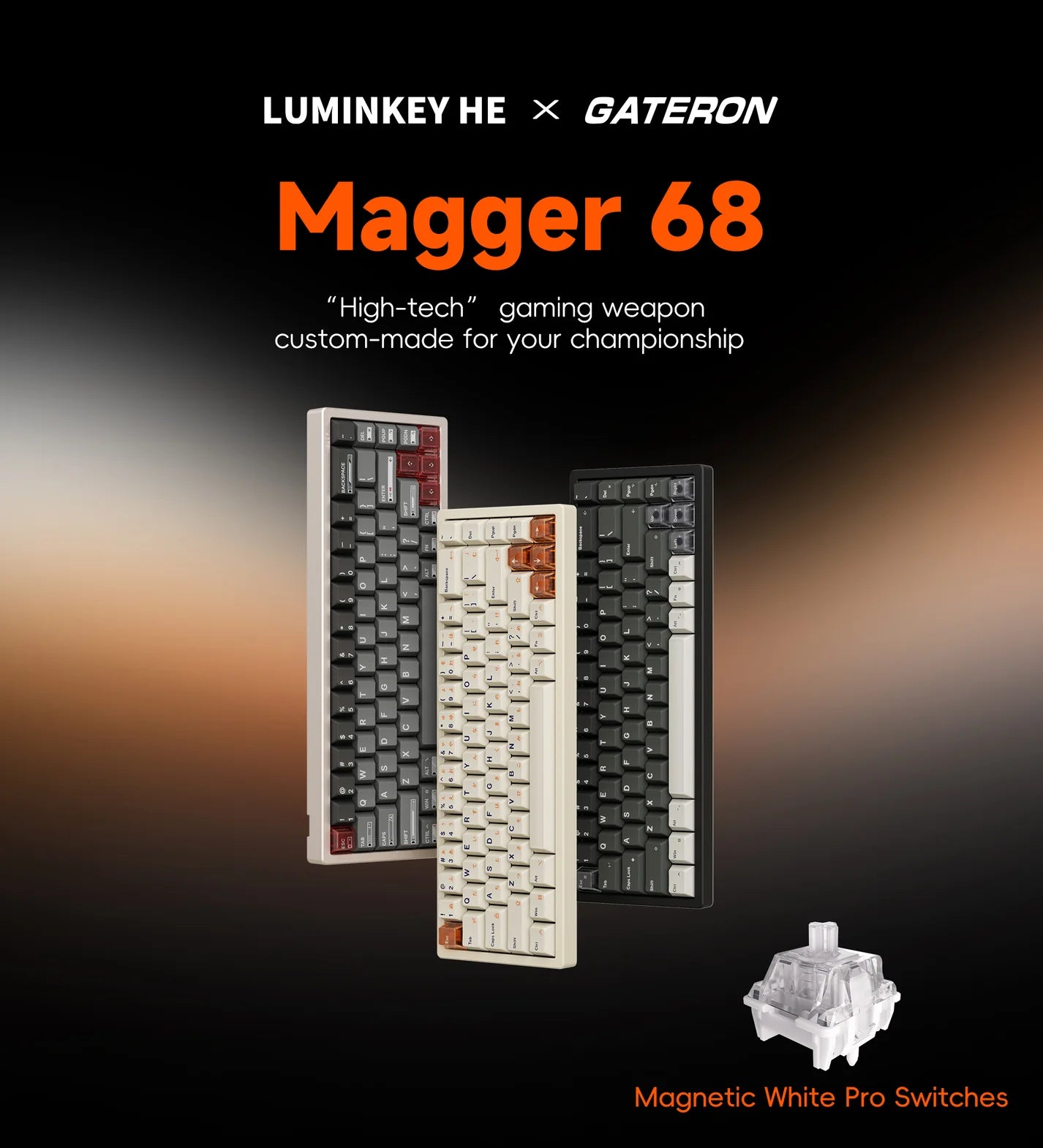 LUMINKEY Magger 68 HE Gaming Keyboard