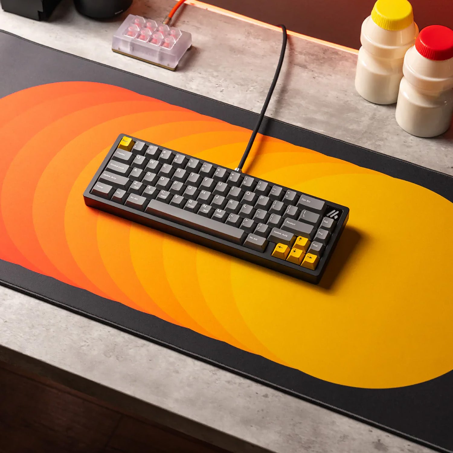 Rhythmicore [Solar Flare] Cloth Deskpad