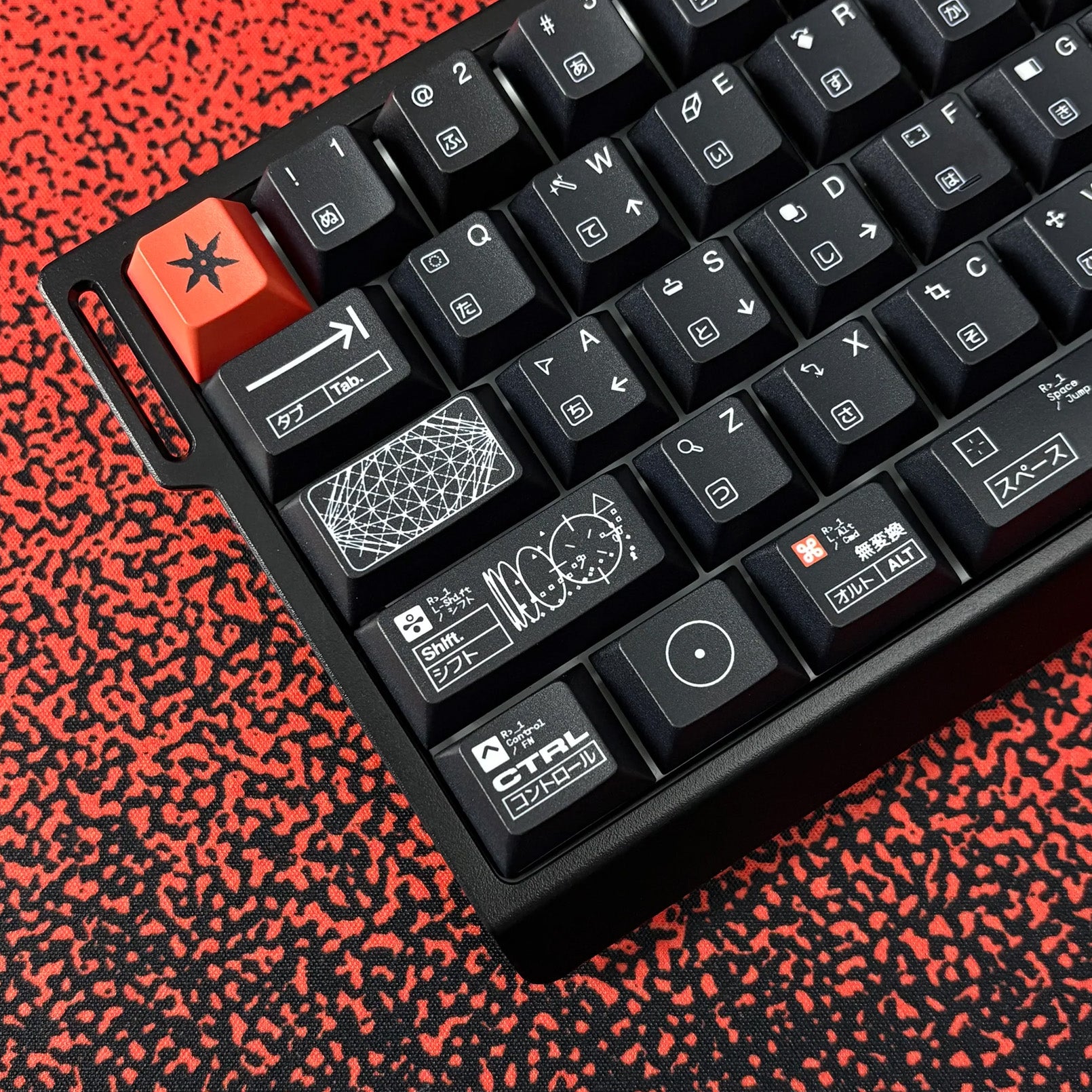 SHORTCUT - Custom Keycap Set - Dye Sublimation - Cherry