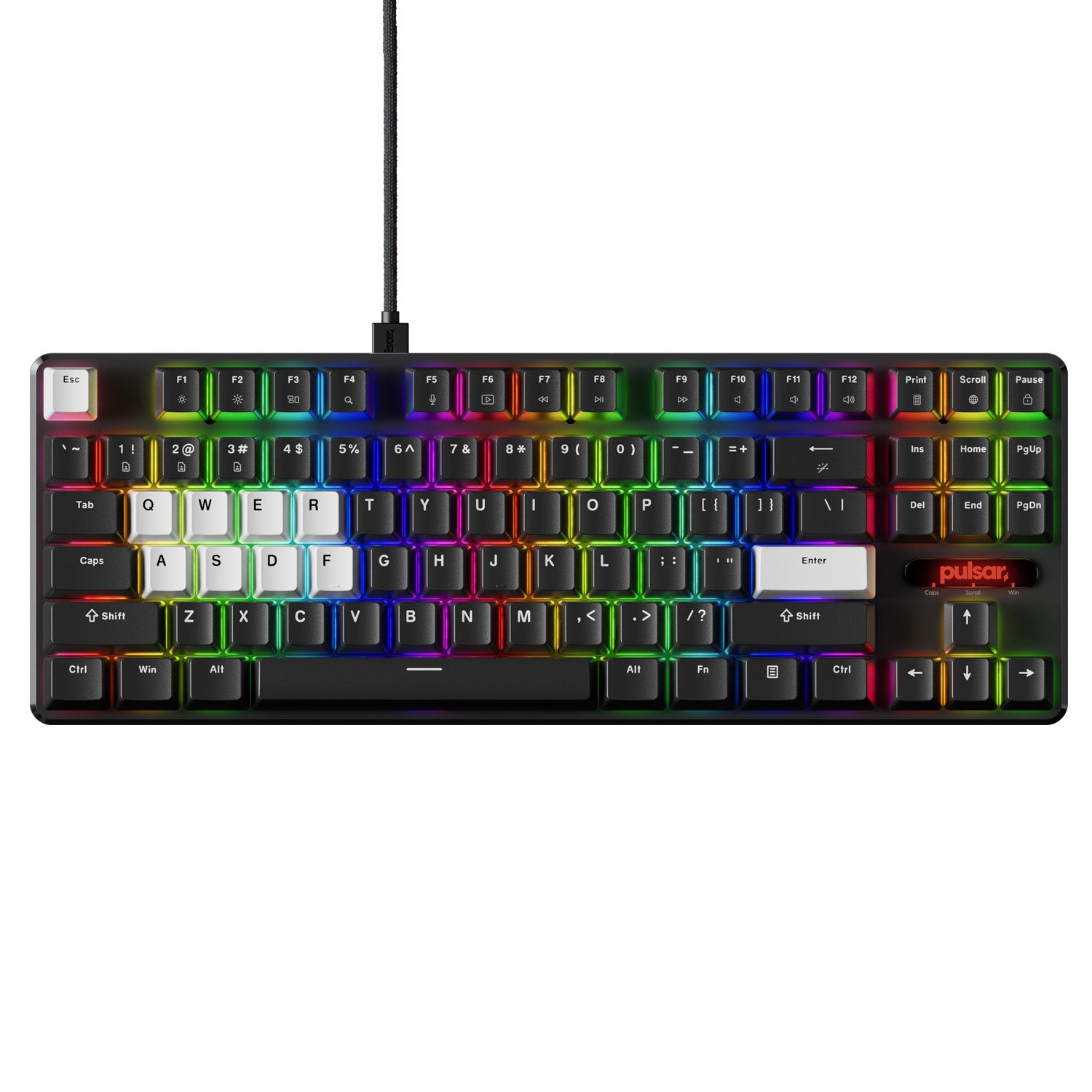 PCMK 2 HE TKL Hall Effect Magnetic Gaming Keyboard [ANSI / Black]