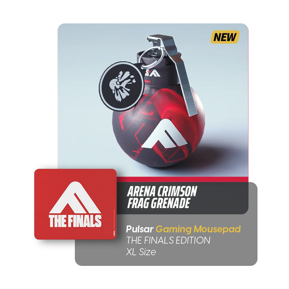 Pulsar x THE FINALS Gaming Mousepad (OPEN BOX) – Lethal Gaming Gear