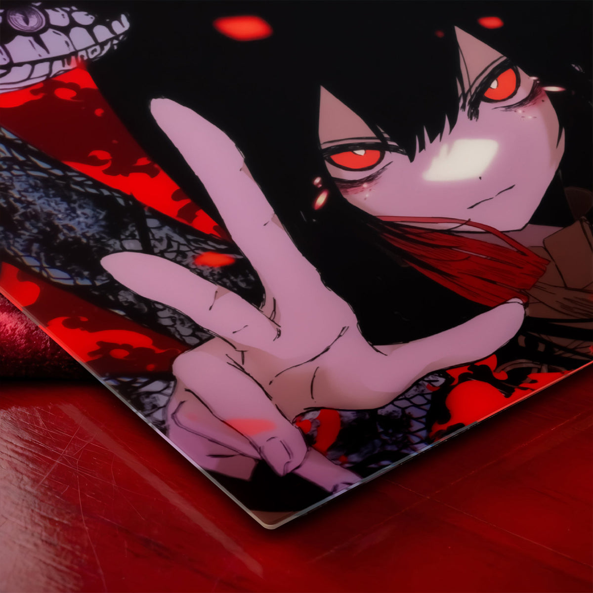 [PRE-ORDER] SCARLET Glass Mousepad