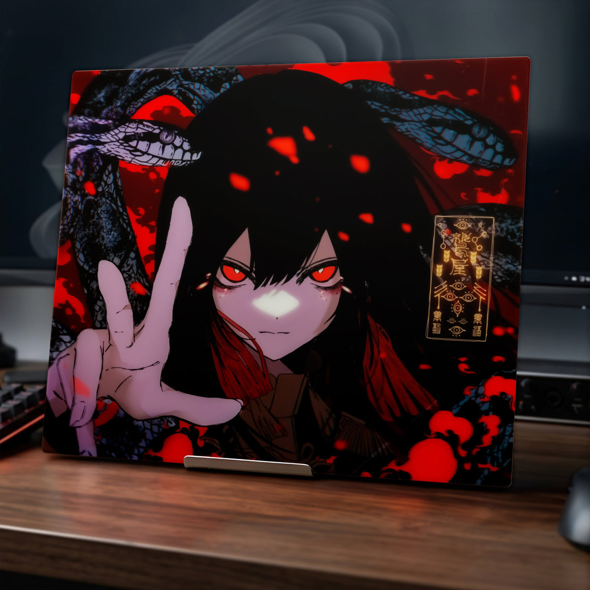 [PRE-ORDER] SCARLET Glass Mousepad