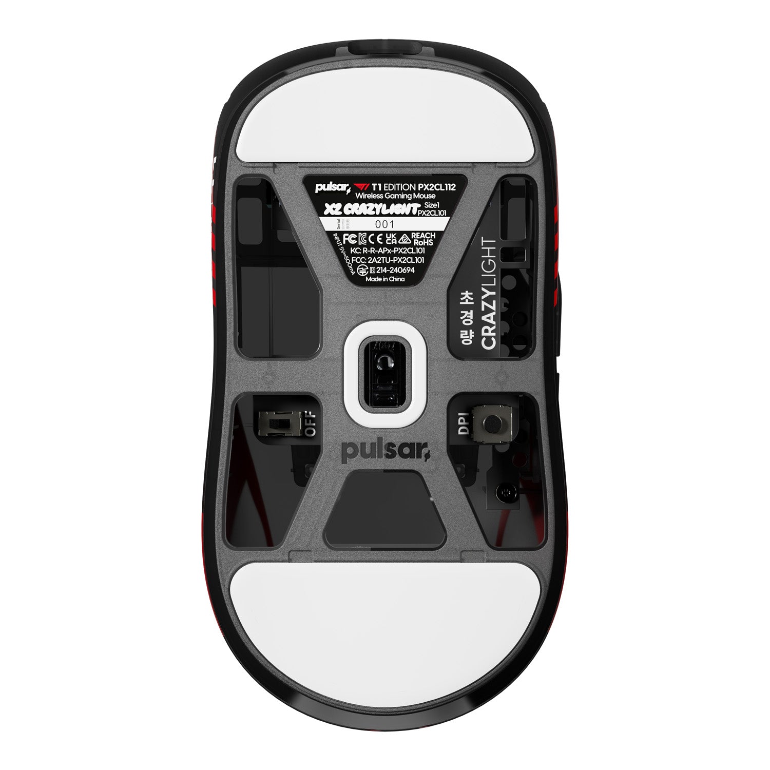 T1 Edition] X2 CrazyLight Mini - Black – Lethal Gaming Gear