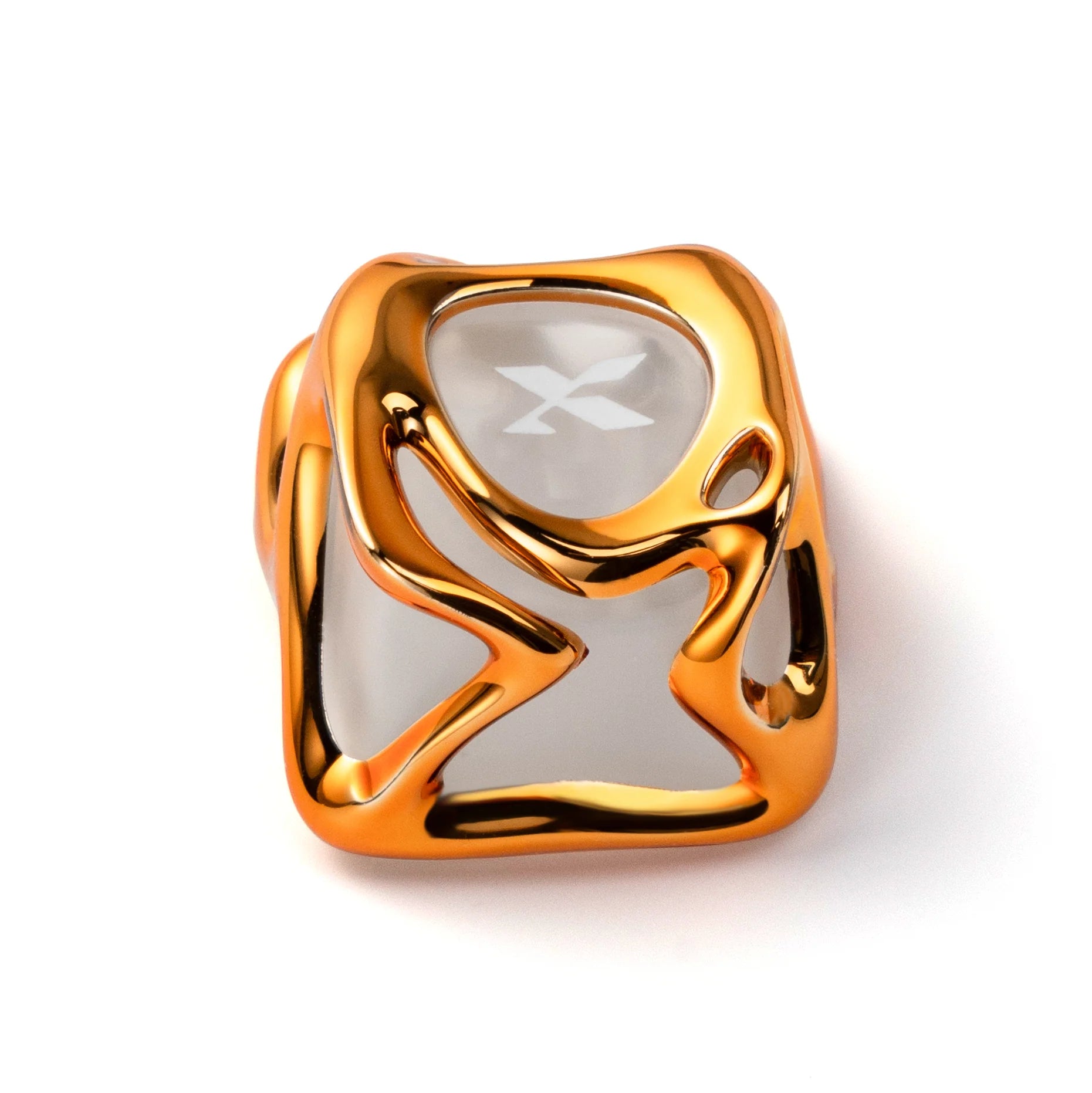 Liquid Metal Electroplated Artisan Keycap