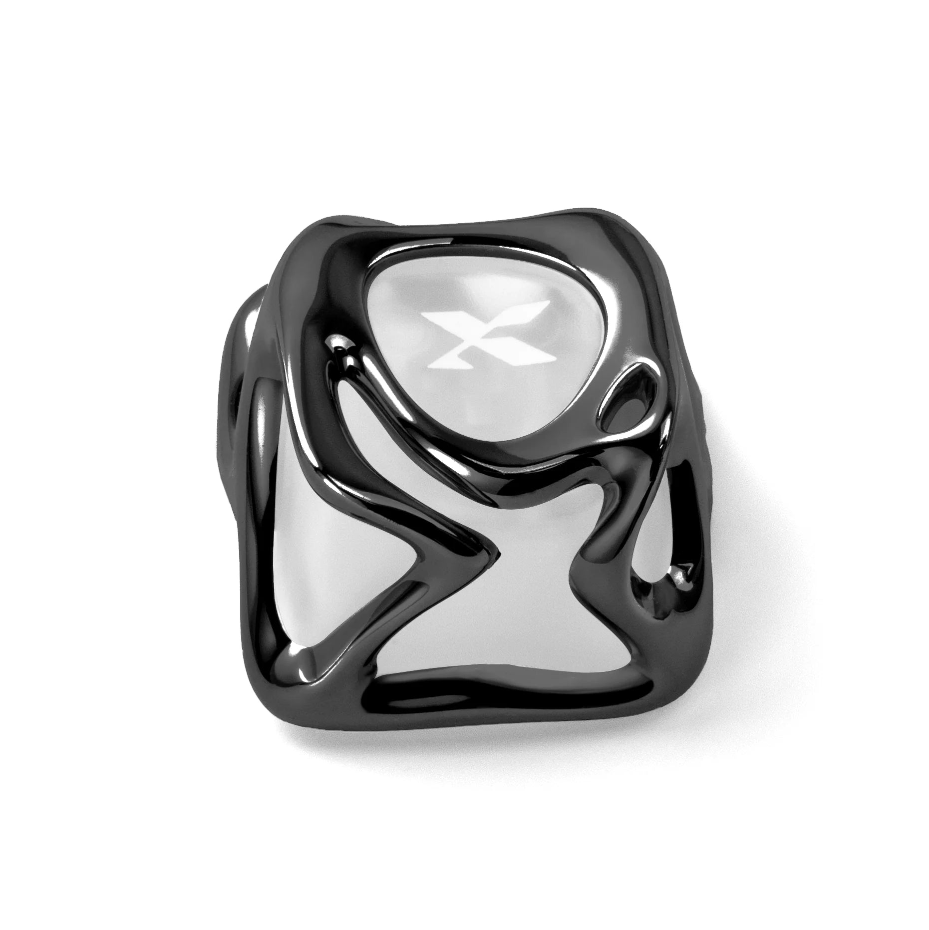 Liquid Metal Electroplated Artisan Keycap