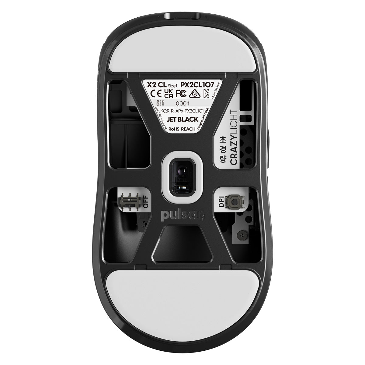 Pulsar X2 CL グレー 本体 X2 CrazyLight Mini Gaming Mouse – Pulsar Gaming Gears