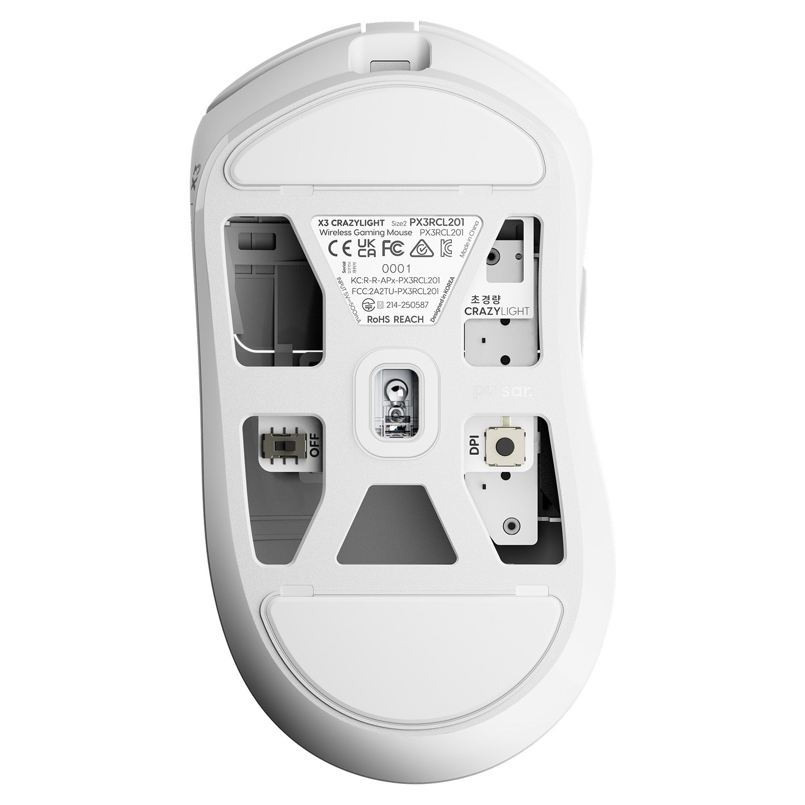 X3 CrazyLight Medium Gaming Mouse – LETHAL.GG