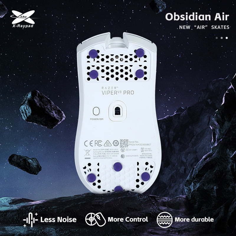 X-Raypad Obsidian Air - DIY Dots (Purple)