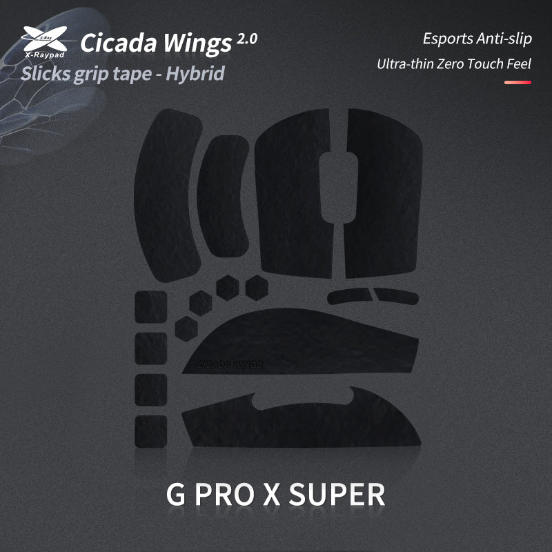 Cicada Wings 2.0 Grips - Logitech G Pro X Superlight / Superlight 2