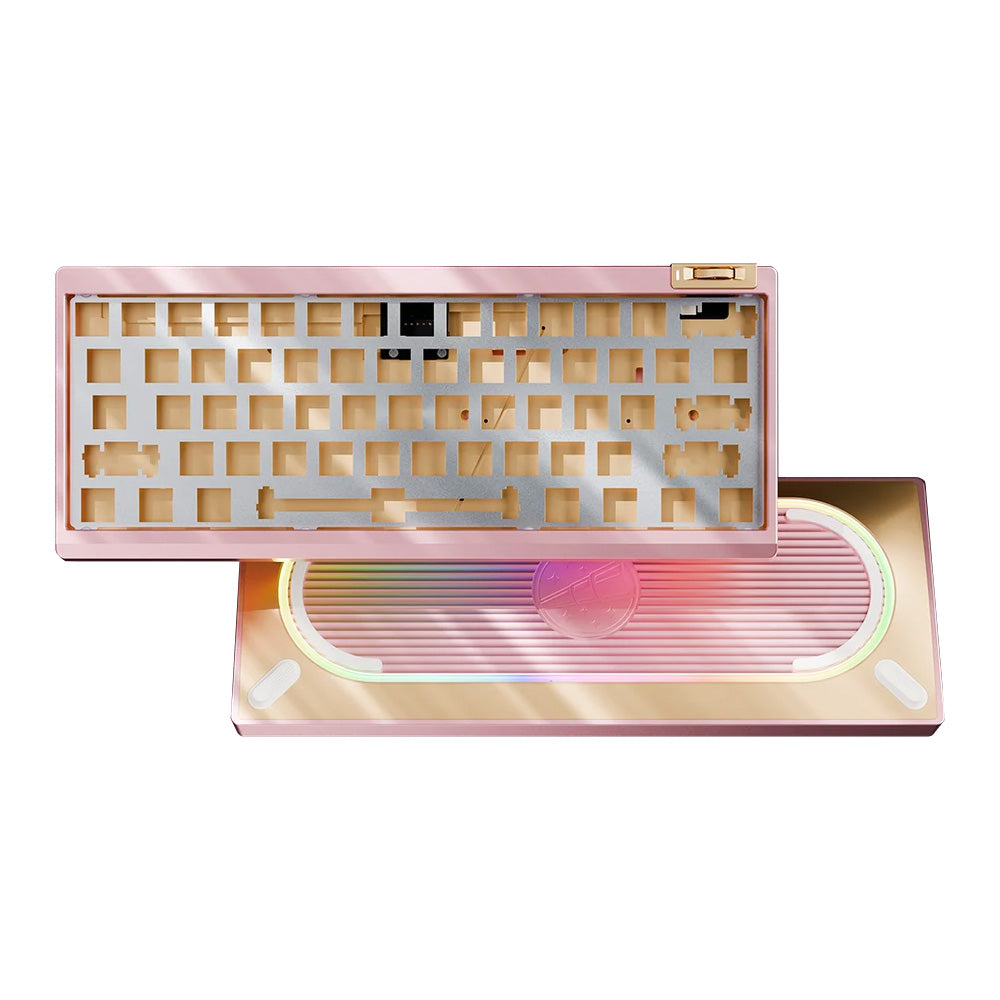 Zoom64 Case Kit - GH60 HE [Coral Bloom] with 63 WS Flux Deep