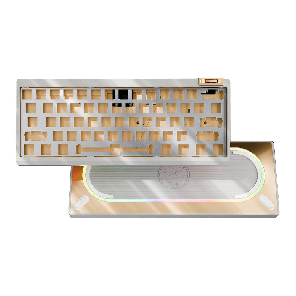 Zoom64 Case Kit - GH60 HE [Coral Bloom] with 63 WS Flux Deep